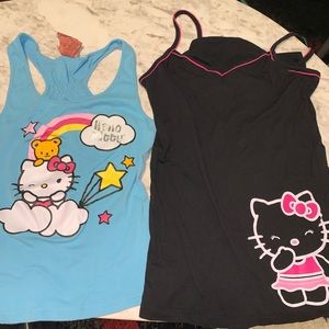 Hello Kitty Sleepwear Tank Tops L/XL